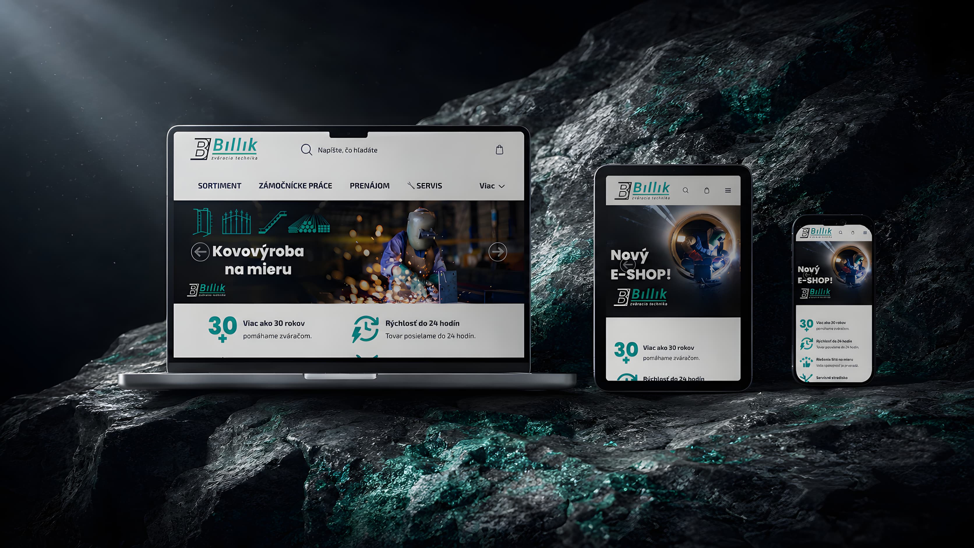 BILLIK Eshop. ukážka projektu