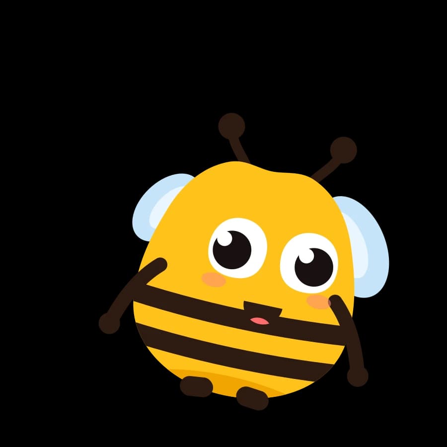 Mel, maskot appky Vocabee